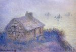 Клод Моне Таможня в Варанжвиле, туман 1897г 65x92cm.